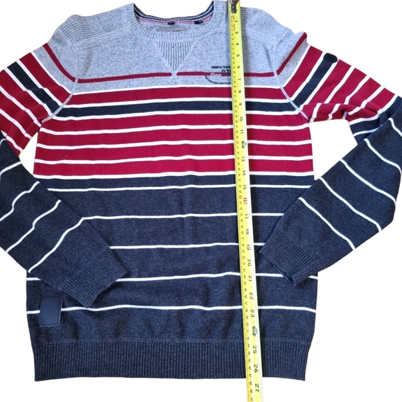 3/$40 Sale! Point Zero Striped Sweater - Picture 4 of 8